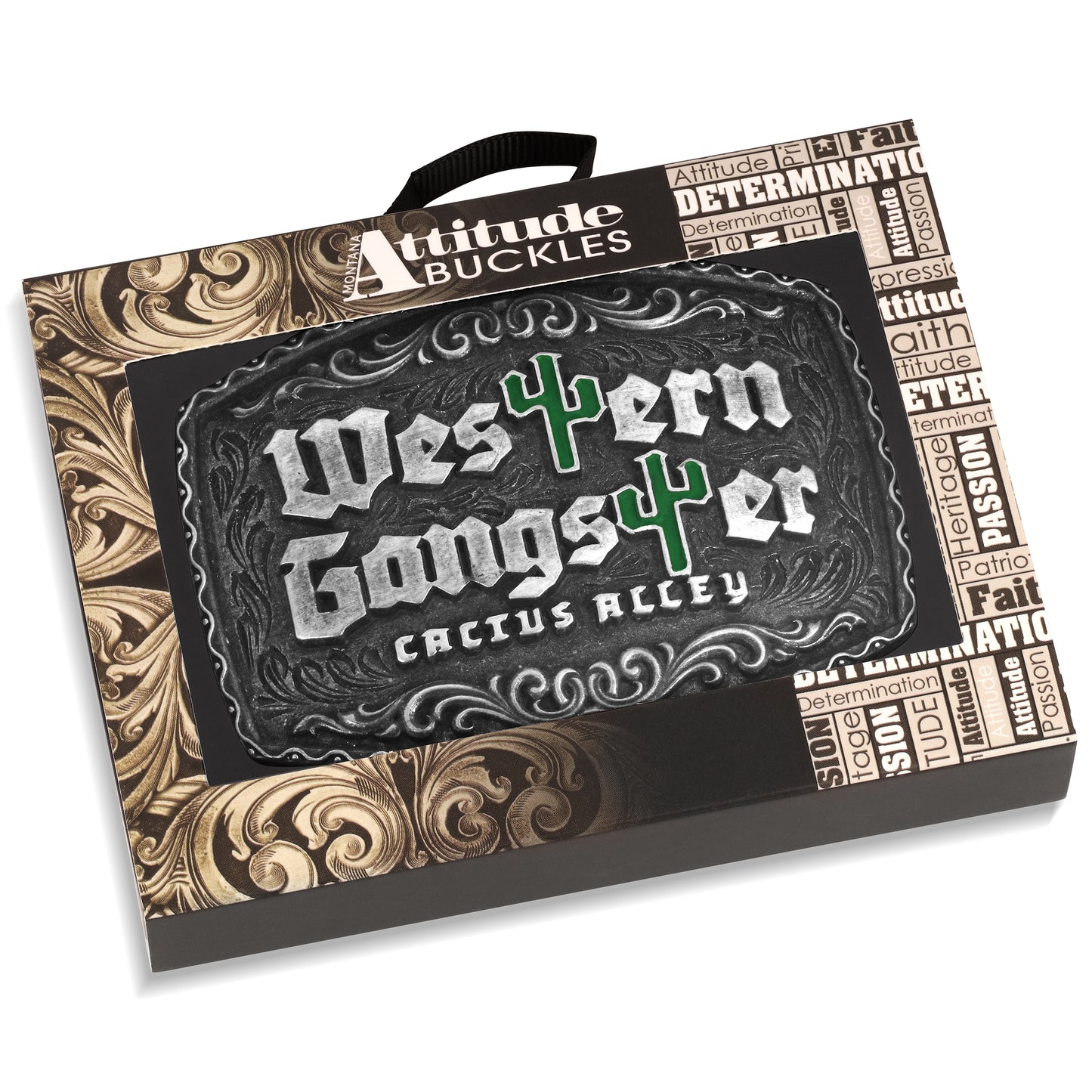 Western Gangster Buckle