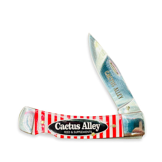 "Feed Sack" - Cactus Alley Hat Co Lock Blade Knife
