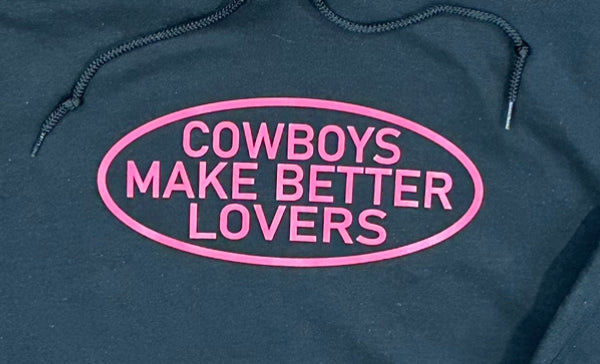 Hot Pink "Better Lovers" - Black Adult Hoodie