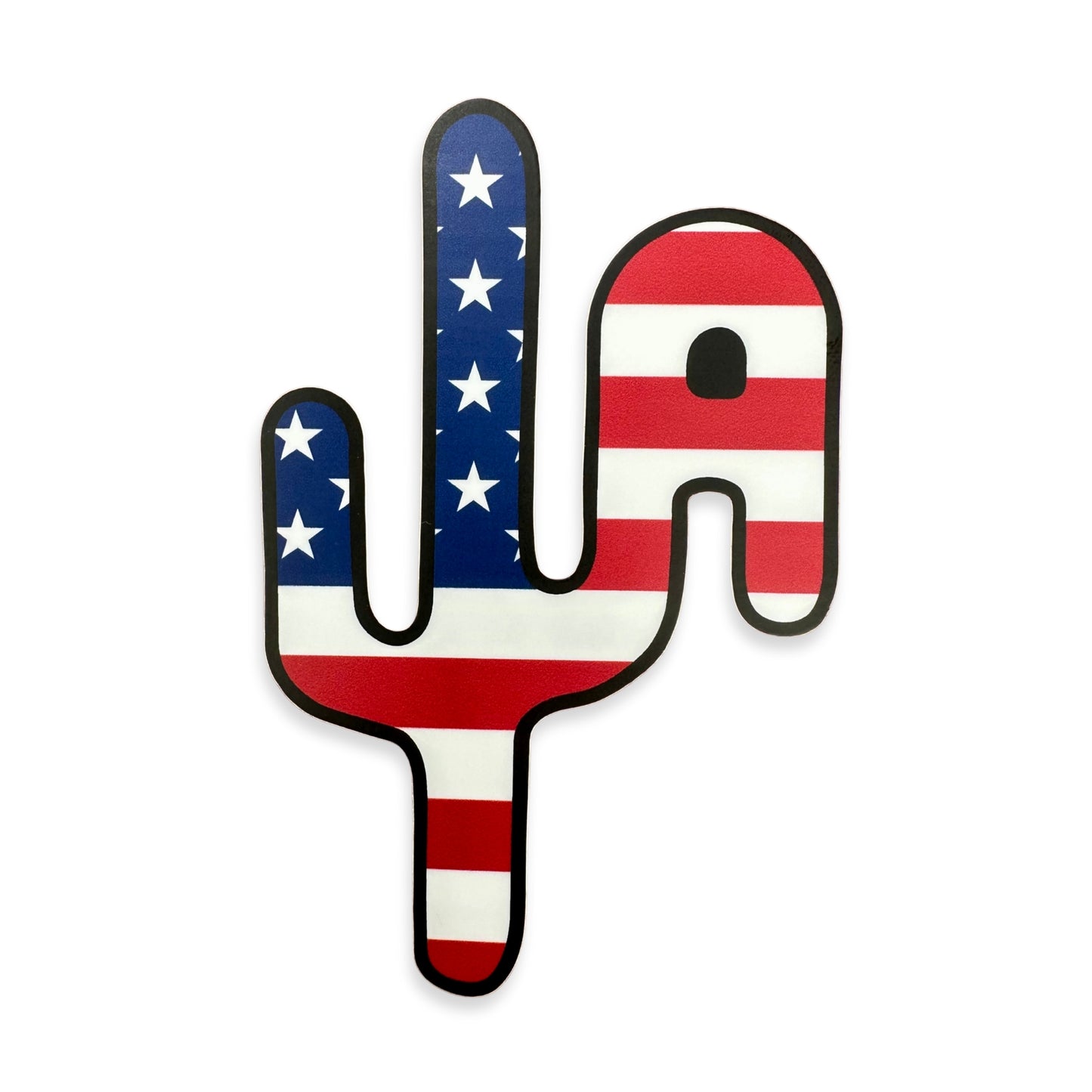 Merica Cactus - CA Sticker