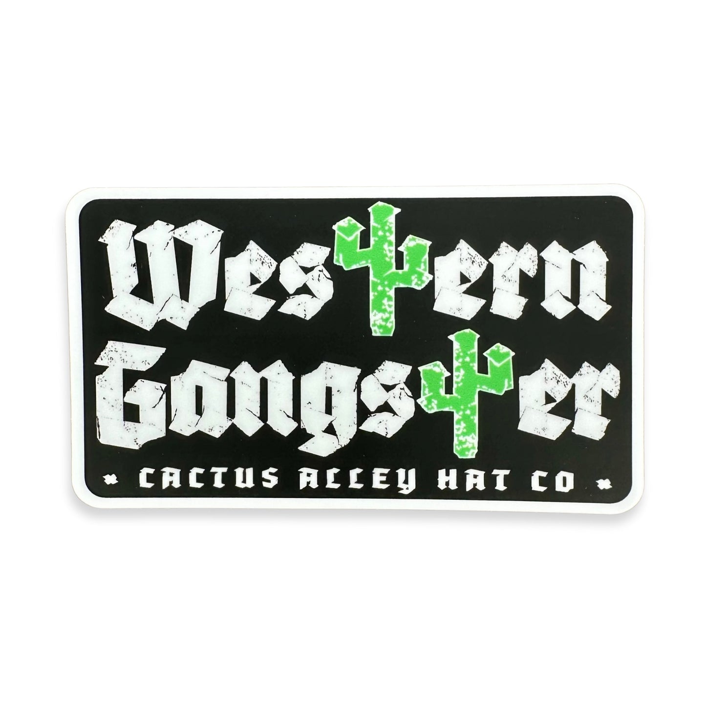 Western Gangster - CA Sticker