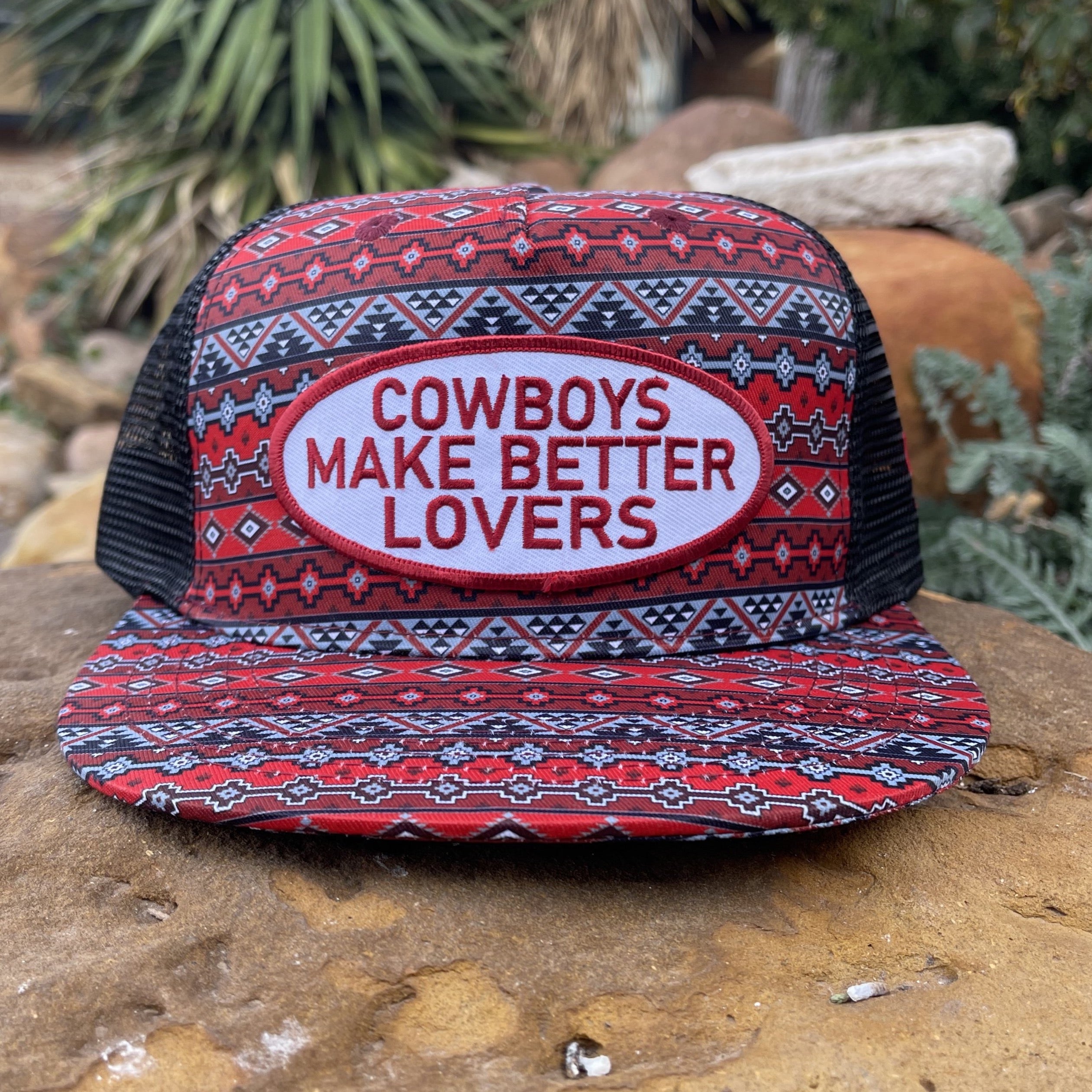 Cactus Alley Hat Co. Cowboys Make Better Lovers Snapback Rope Hat