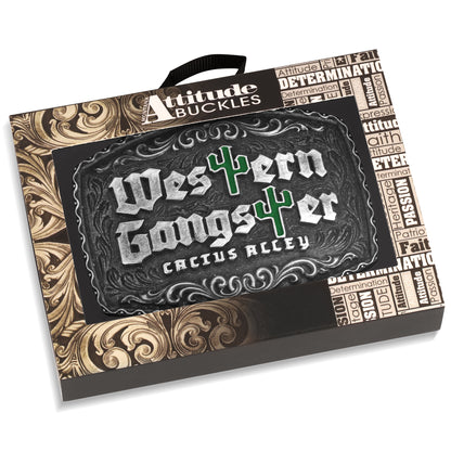 Western Gangster Buckle