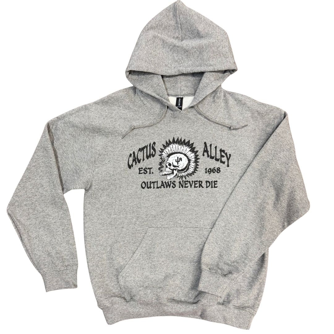 "Apache" - Graphite Adult Hoodie