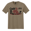 "Bones & Grit" - Coyote Brown Adult Tee