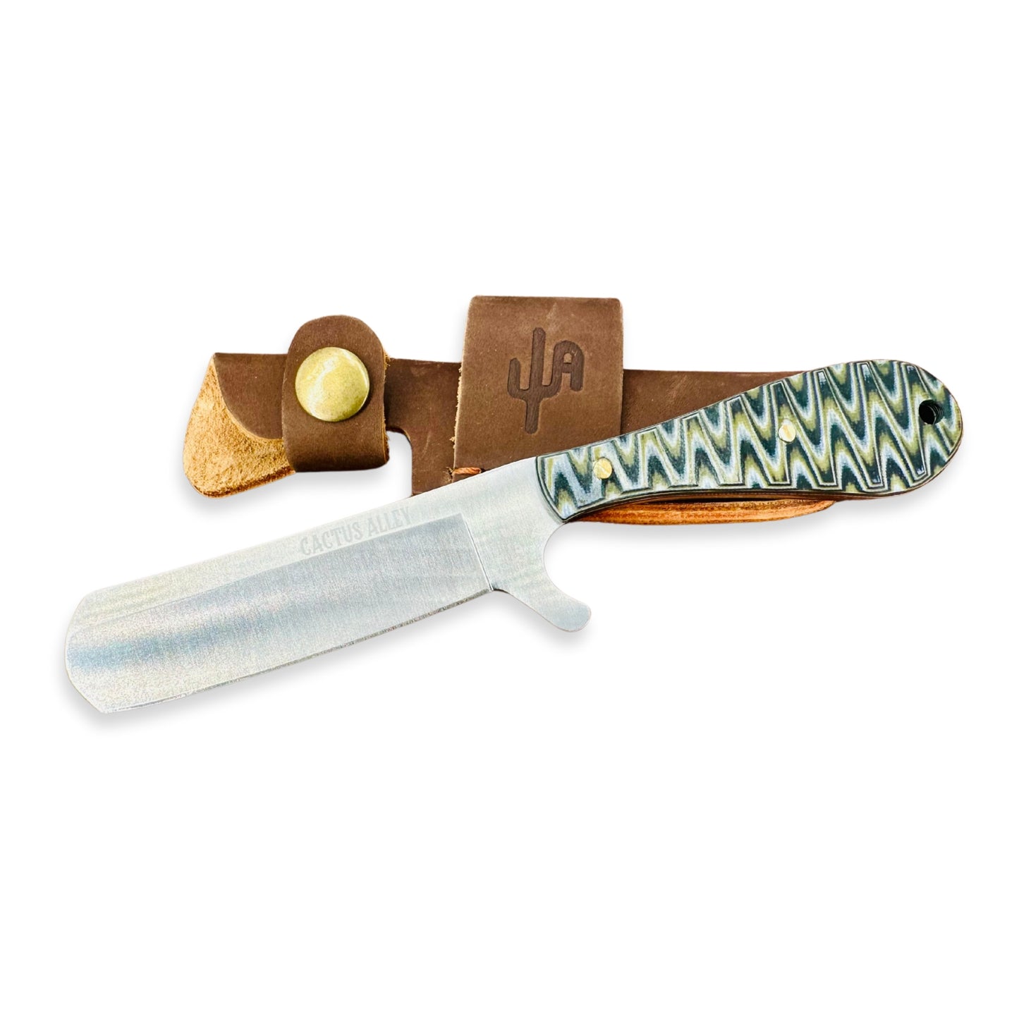 Brown Fang - Cactus Alley Hat Co Large Bull Cutter Knife