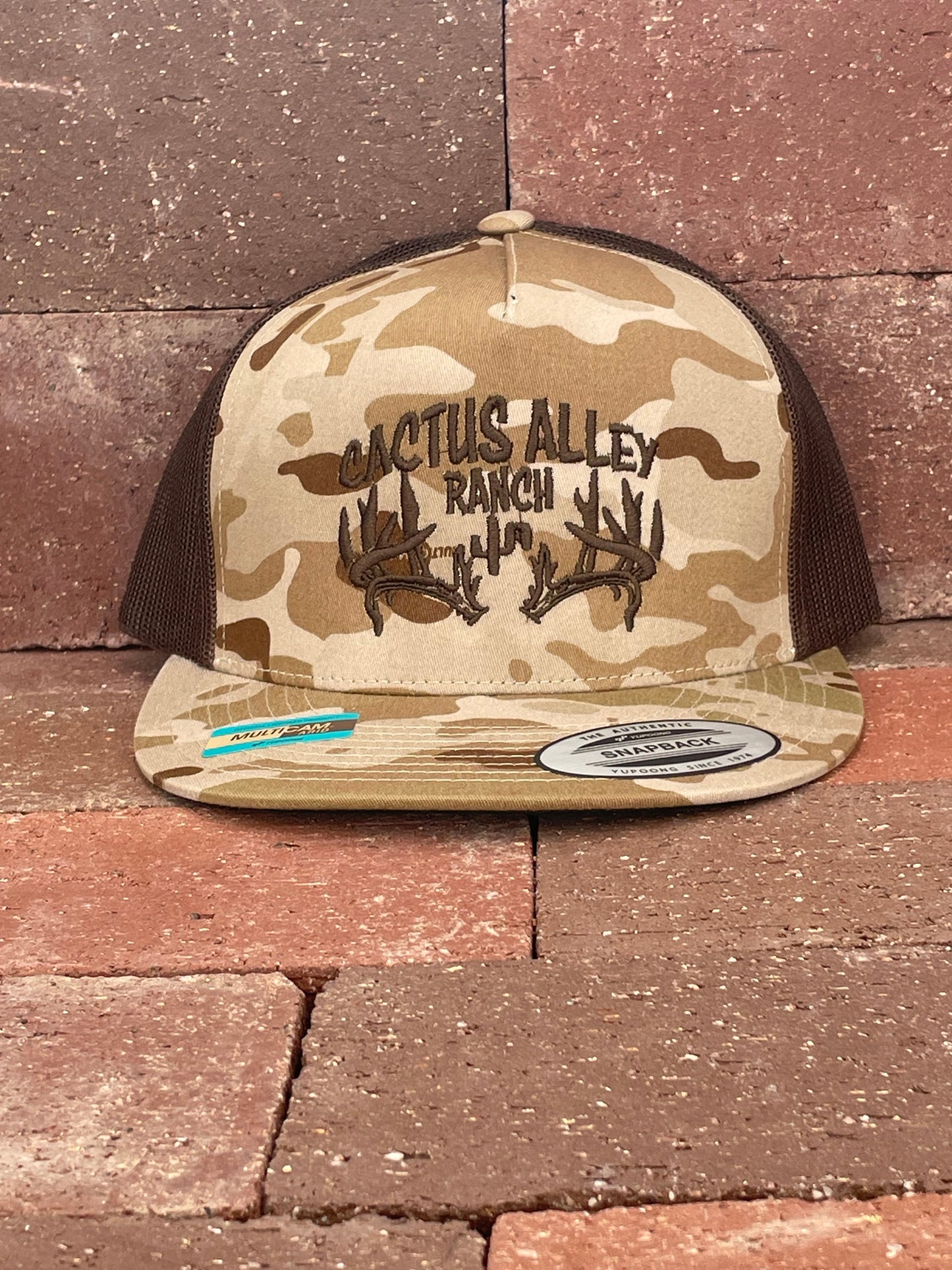 "Cactus Alley Ranch" - Multi Cam 6006 Snapback Cap