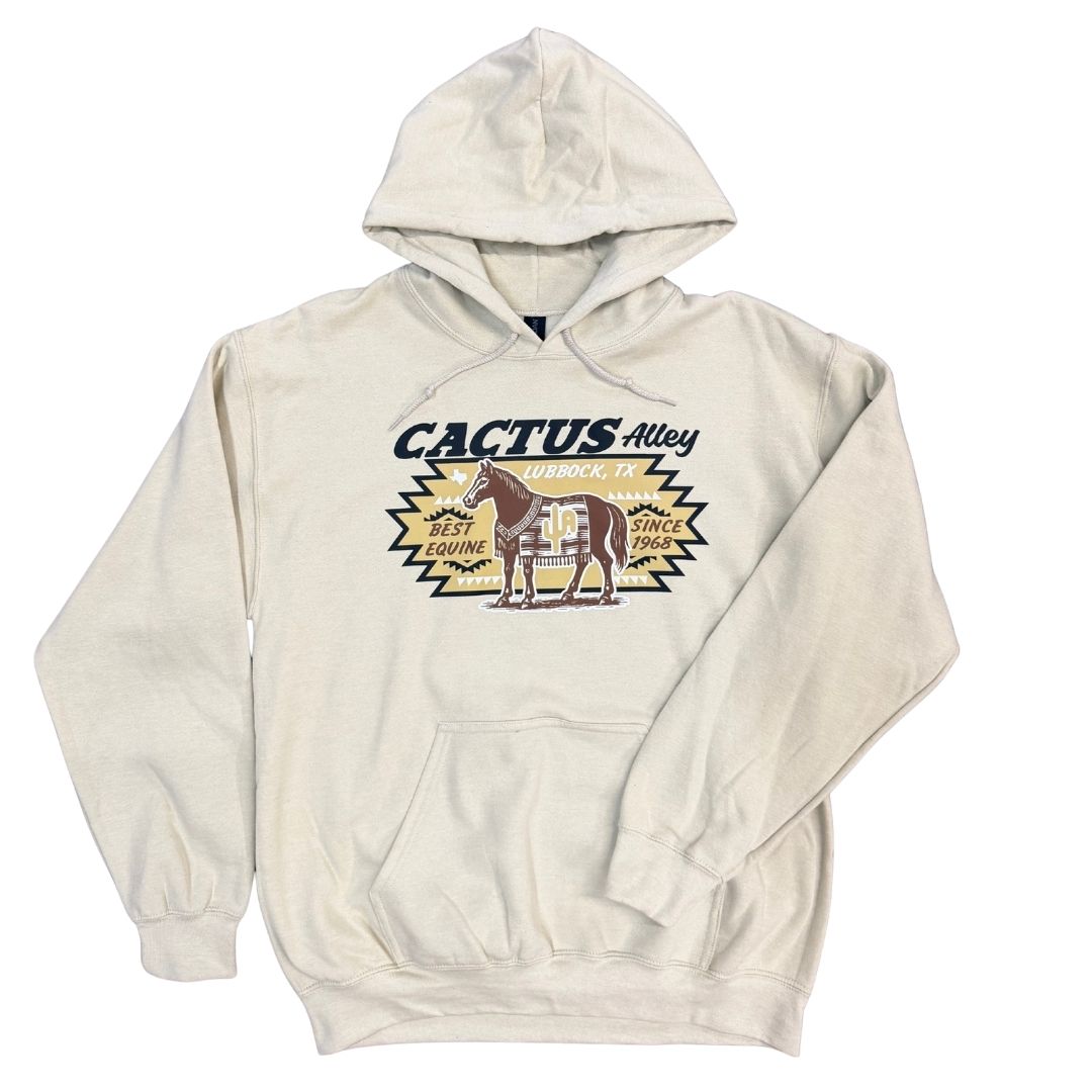 "Caballo" - Sand Adult Hoodie
