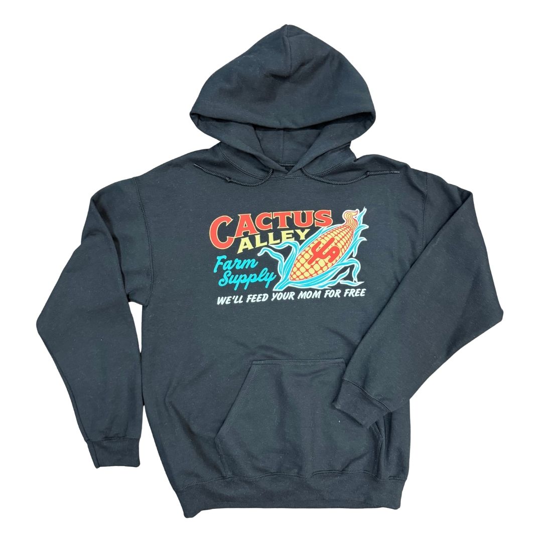 "Corn Fed" - Black Adult Hoodie