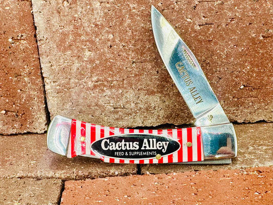 "Feed Sack" - Cactus Alley Hat Co Lock Blade Knife