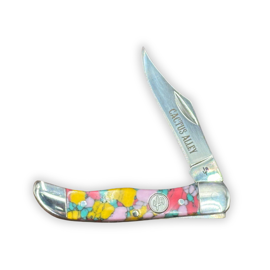 "Fiesta" - Cactus Alley Hat Co Mini Hunter Knife