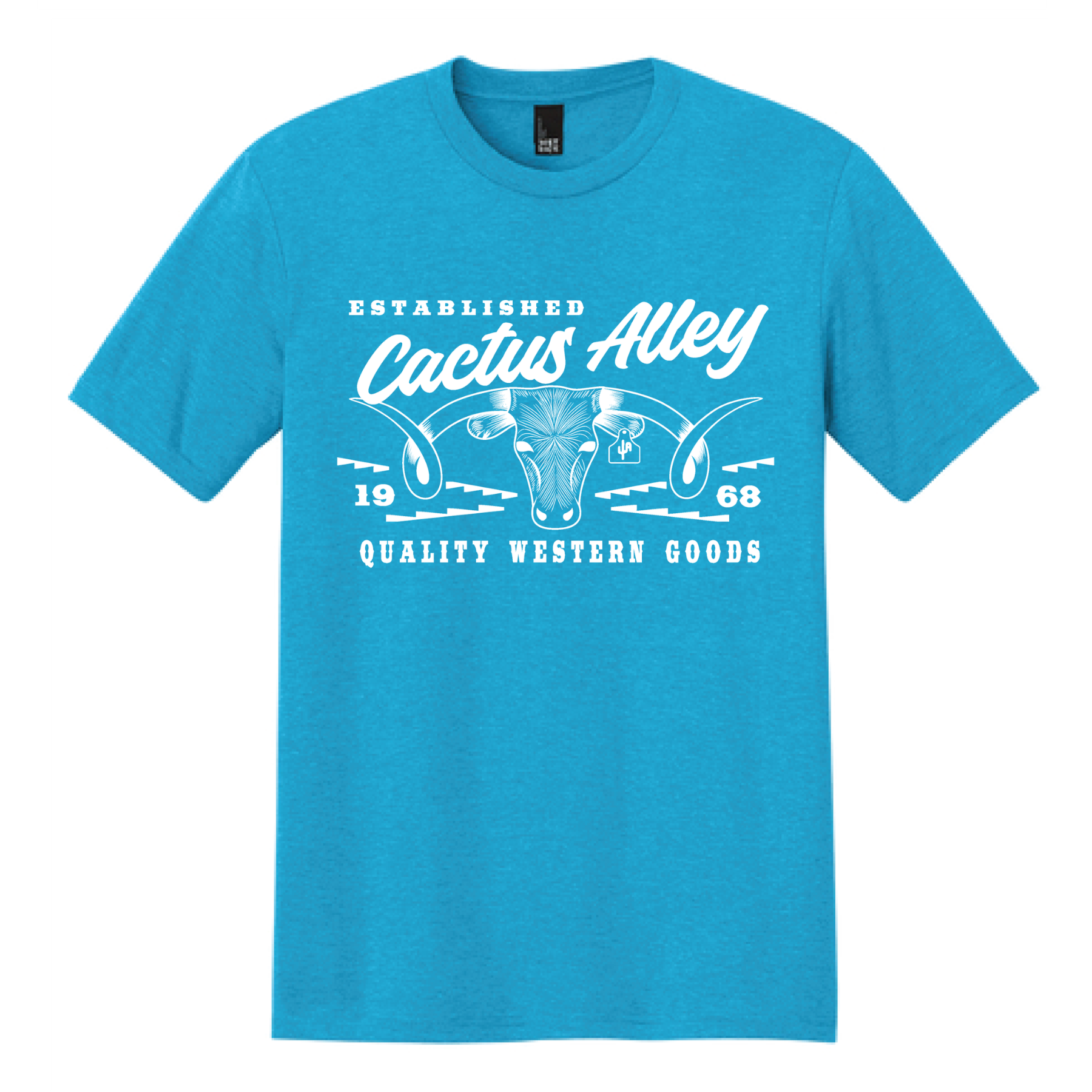 "Fort Worth" - Turquoise Frost Adult Tee
