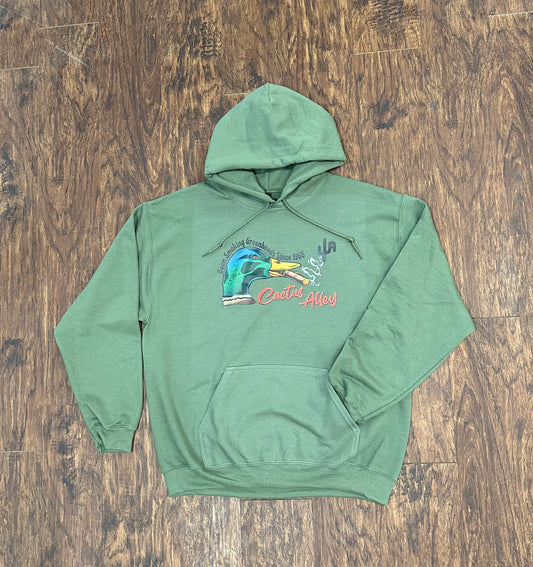 "Greenheads" - Military Green Adult Hoodie