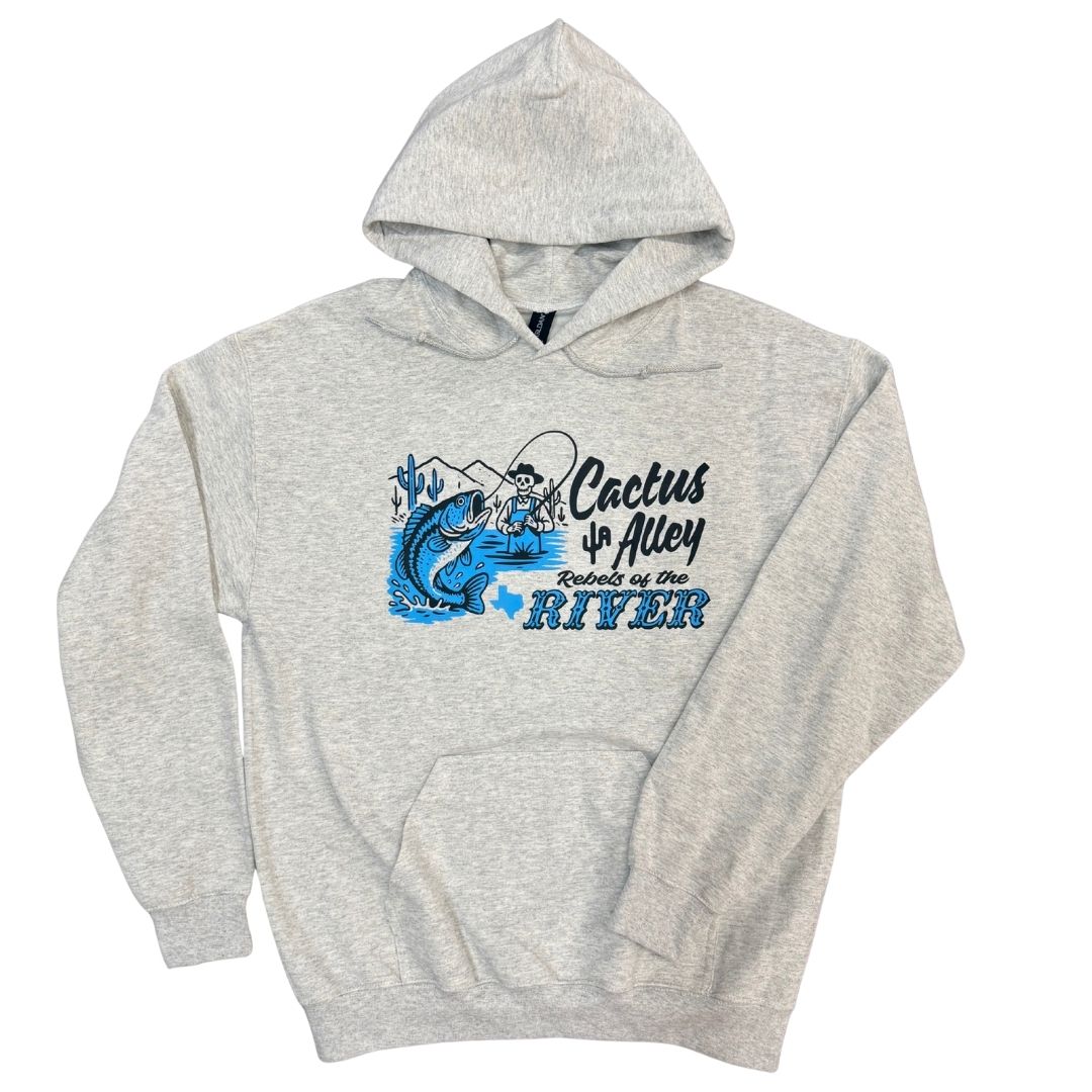 "Rebels" - Ash Grey Adult Hoodie