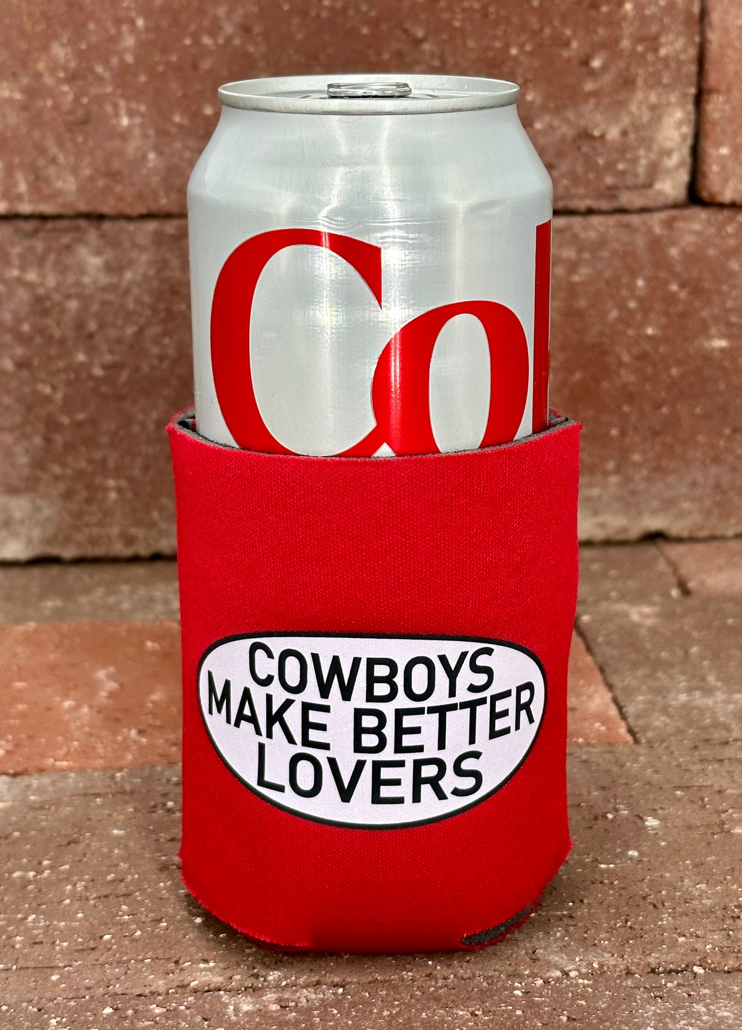 Cactus Alley Hat Co Koozie - Red/ Better Lovers in Black