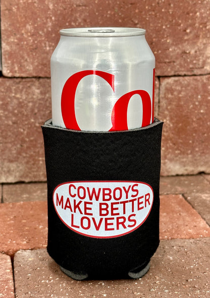 Cactus Alley Hat Co Koozie - Black/ Better Lovers in Red