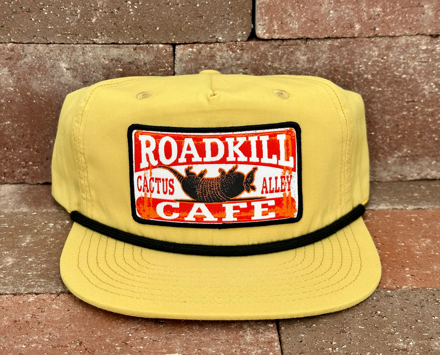 "Roadkill" - CA256 Biscuit/ Black Rope, Snapback Cap