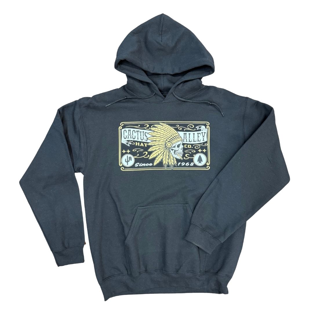"Jefe Dorado" - Black Adult Hoodie