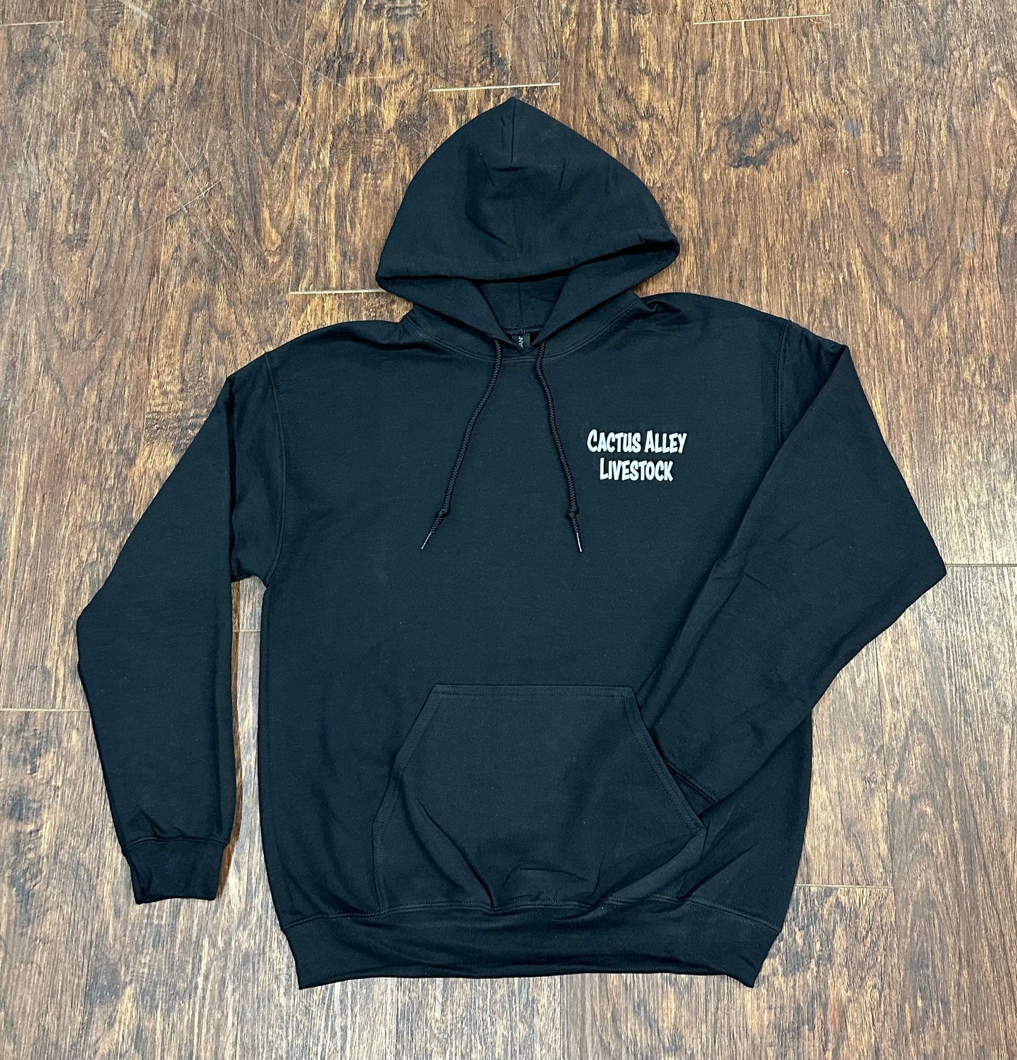 "Livestock" - Black Adult Hoodie