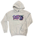"Neon Catch" - Ash Grey Adult Hoodie