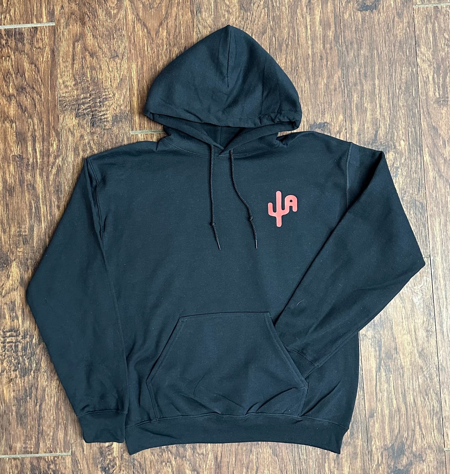 "Outdoors" - Black Adult Hoodie