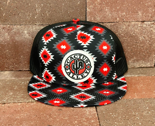 "Red Diamond" - CA Buddy Holly Aztec, Snapback Cap