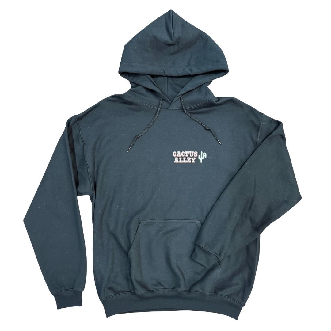 "Skateboard" - Black Adult Hoodie