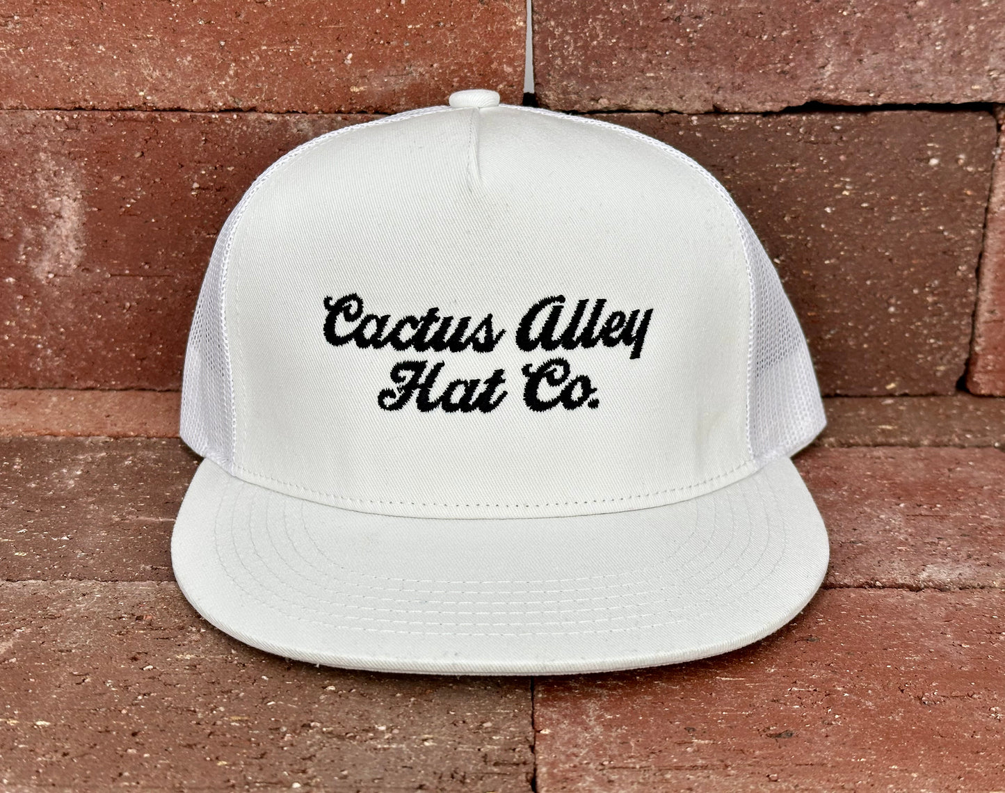 "The Original" - 6006 White/ White Mesh, Snapback Cap