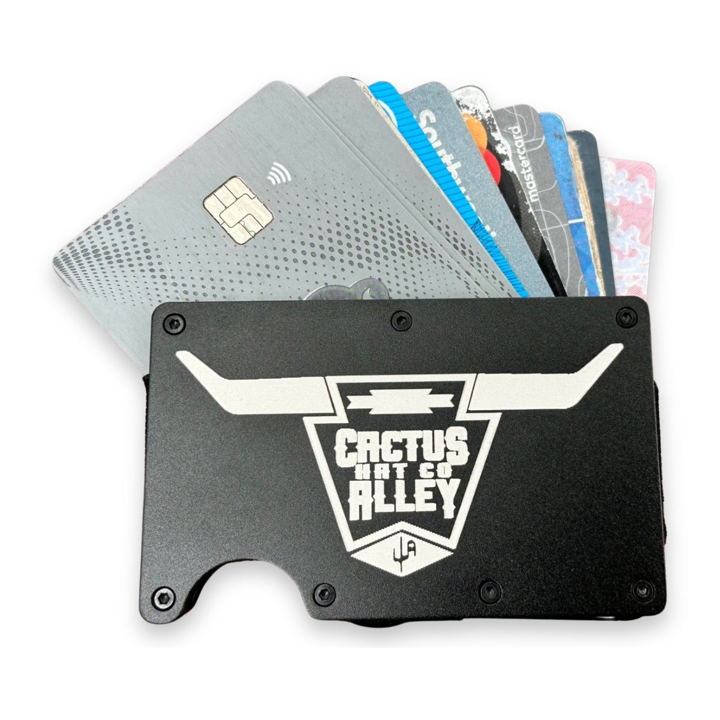 » Cactus Alley Skull Aluminum Wallet (100% off)