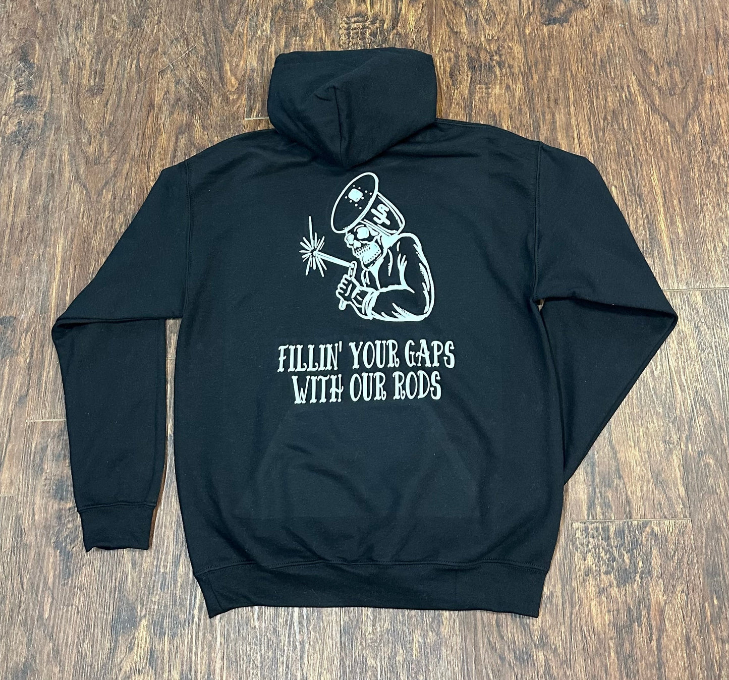 "Welder" - Black Adult Hoodie