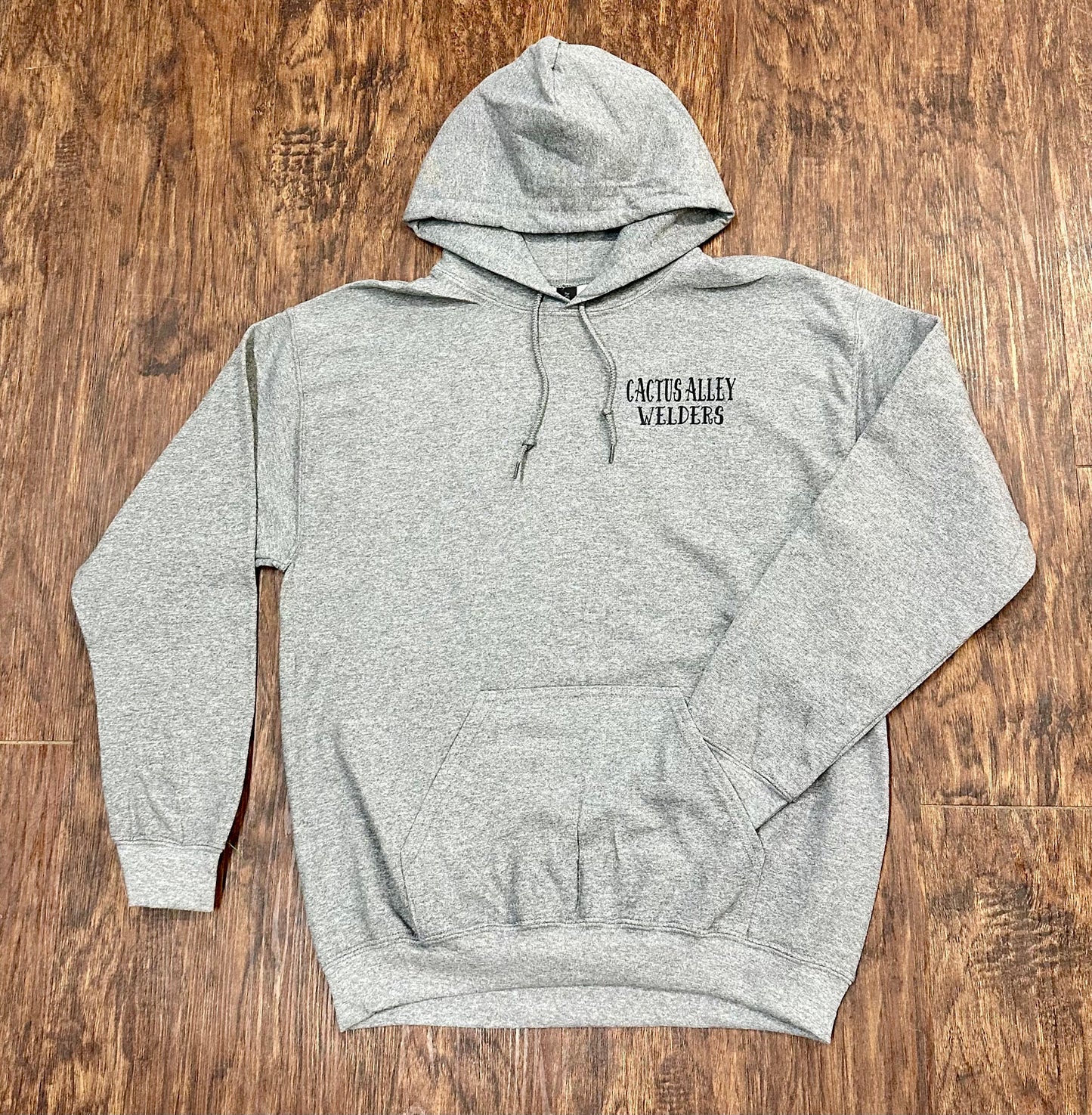 "Welder" - Graphite Heather Adult Hoodie