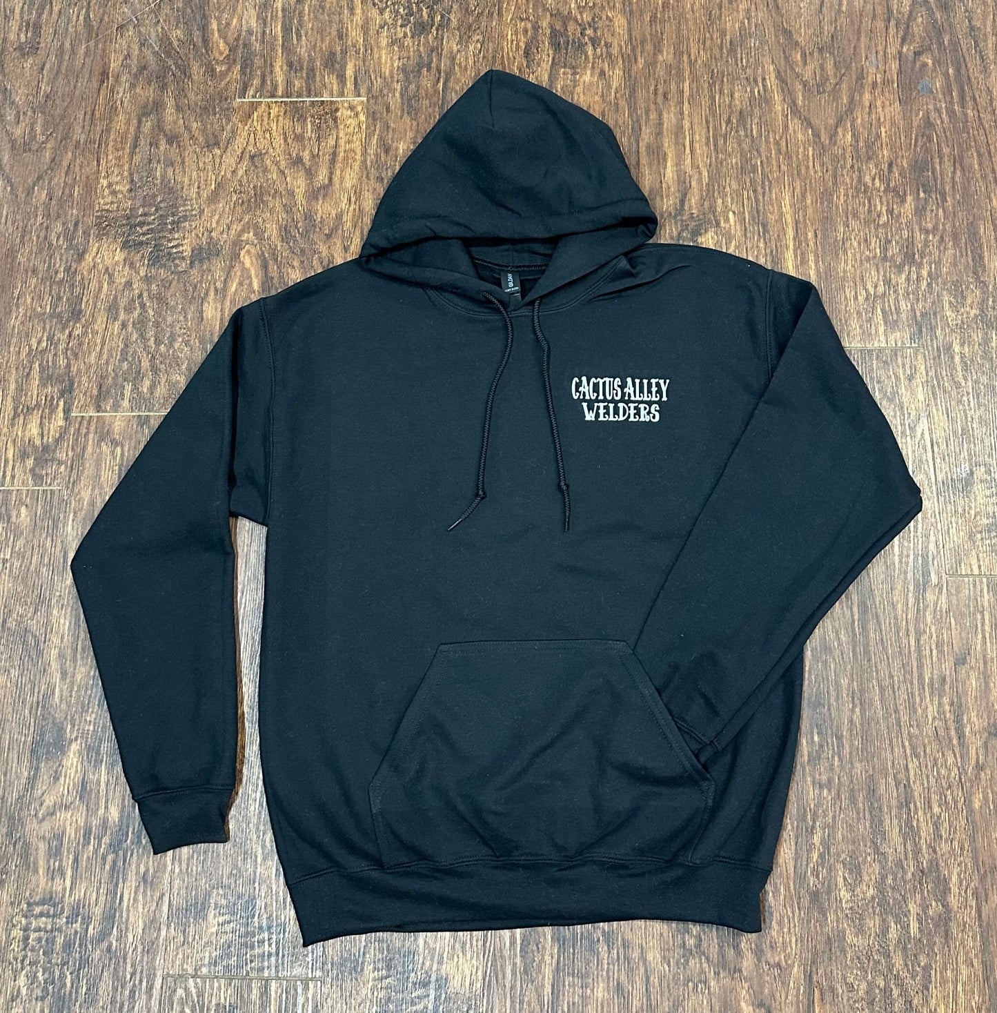 "Welder" - Black Adult Hoodie