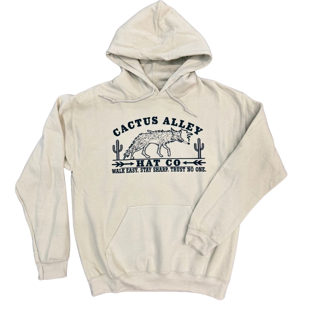 "Walk Easy" - Sand Adult Hoodie