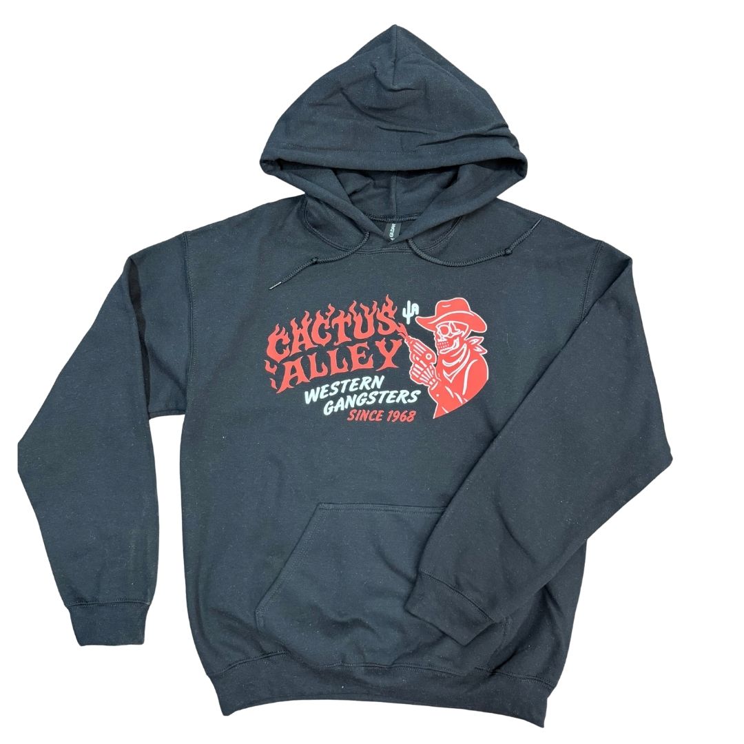 "Western Fire" - Black Adult Hoodie