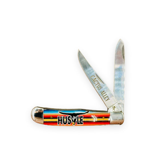 "Hustle" - Cactus Alley Hat Co Trapper Knife