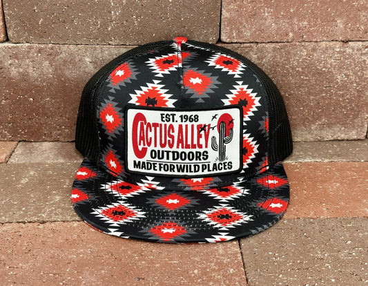 "Outdoors" - CA Buddy Holly Aztec, Snapback Cap