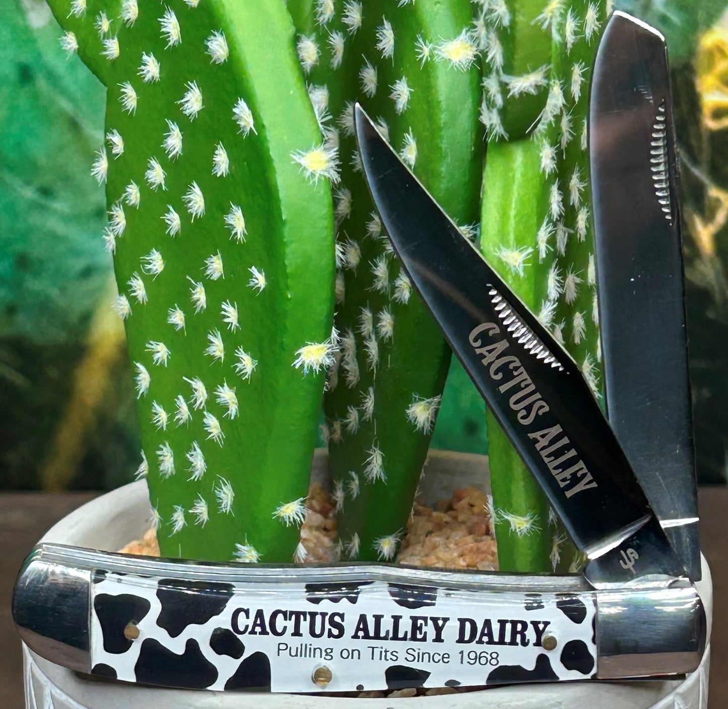 "Dairy" - Cactus Alley Hat Co Trapper Knife
