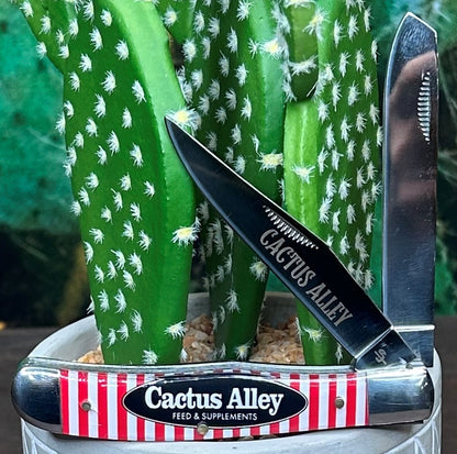 "Feed Sack" - Cactus Alley Hat Co Trapper Knife