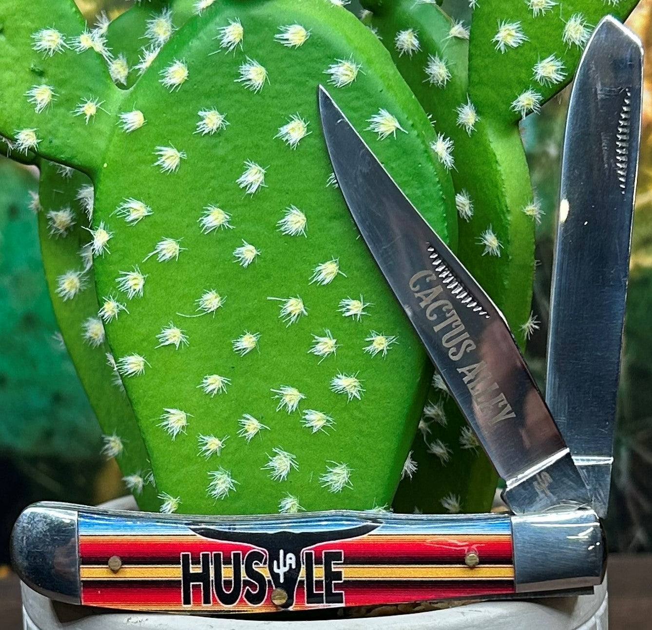 "Hustle" - Cactus Alley Hat Co Trapper Knife