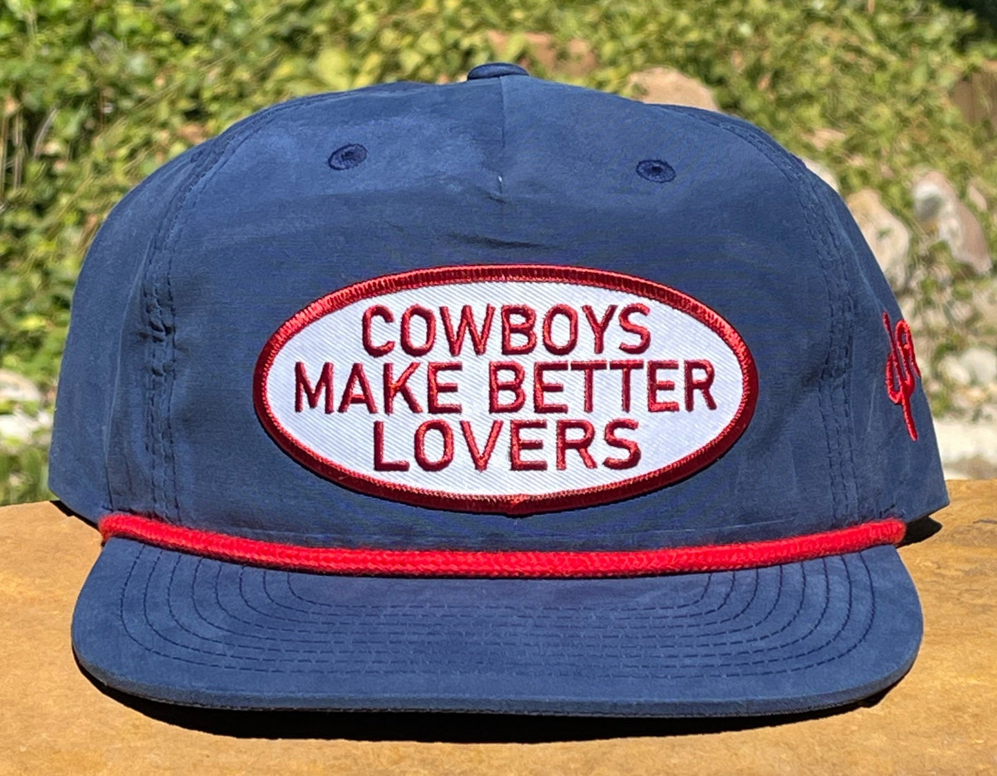 "Better Lovers"- CA256 Blue/ Red Rope, snapback