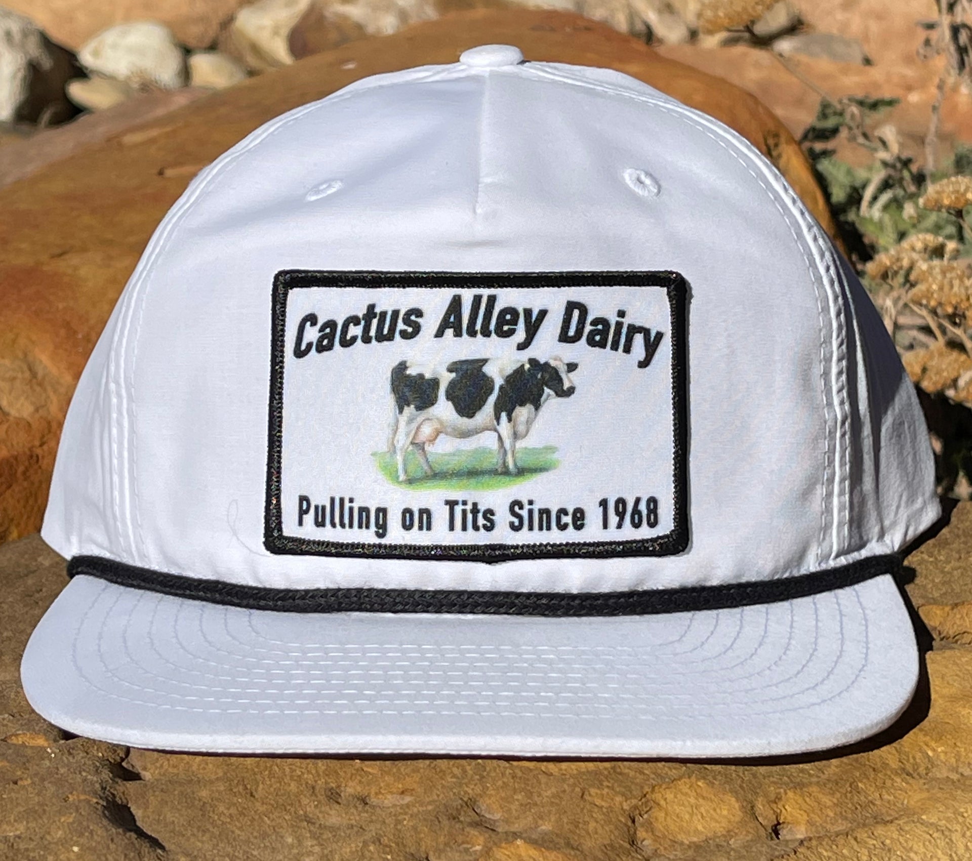 Cactus Alley Hat Co. Cowboys Make Better Lovers Snapback Rope Hat